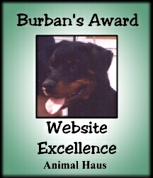 Thank you Burban for Your award of website excellence